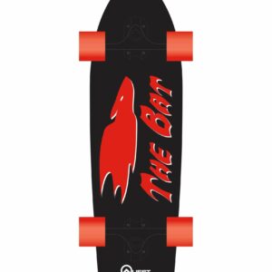 QUEST BAT BLACK longboard 35