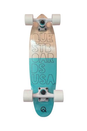 Quest Reef 24″ Blue Cruiser Skateboard