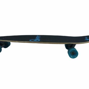 QUEST STING RAY BLUE longboard 35 side view