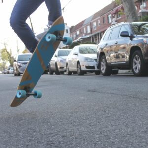 Skateboarding tricks with Supreme Skateboard Remix 36