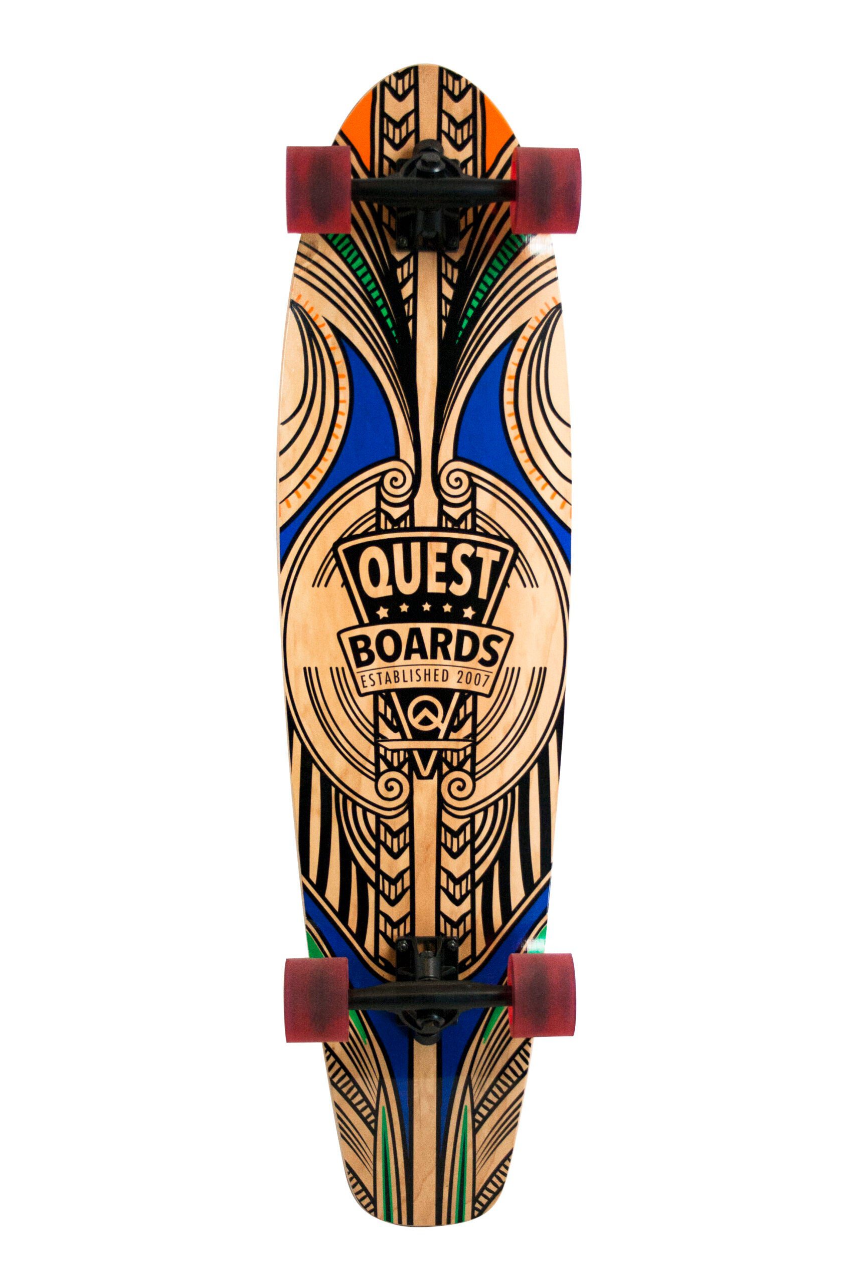 Tribal Spirit Pin tail Longboard in 2020